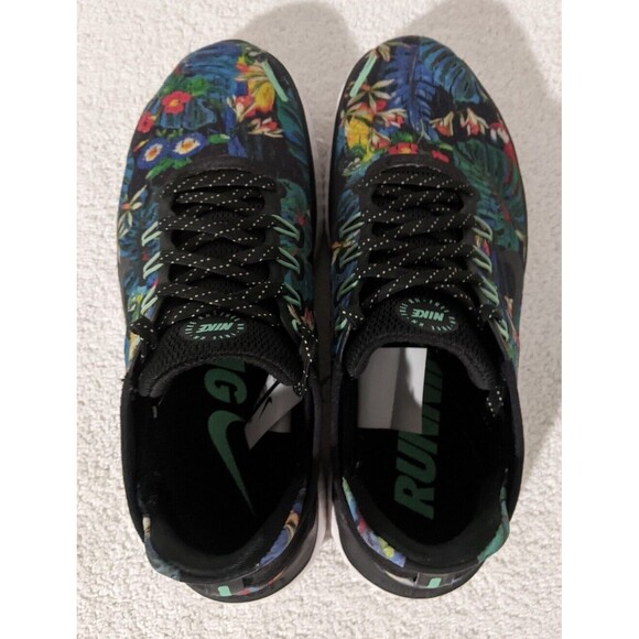 Nike Mens Free RN 2018 Floral Running Shoes AV3254-001 Tropical Sz 6 Multicolor - Picture 7 of 9